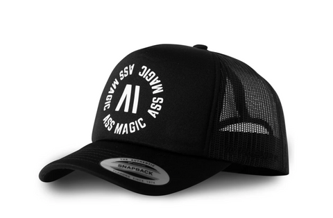 Ass Magic Flex Fit Trucker Cap Black