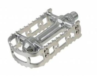 MKS BM-7 Pedals Silver 9/16