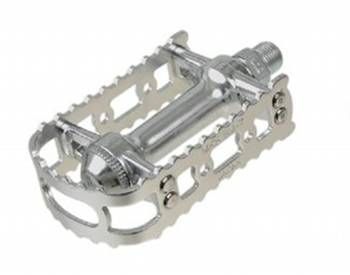 MKS BM-7 Pedals Silver 9/16