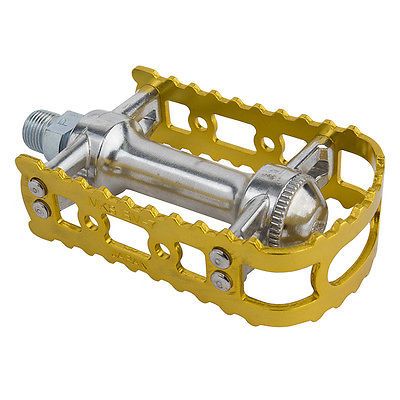 MKS BM-7 Pedals Gold 9/16