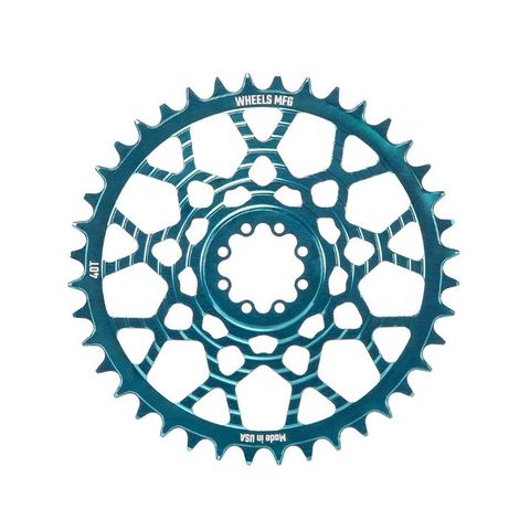 Wheels MFG SRAM 8-Bolt 40t Teal 6.5mm