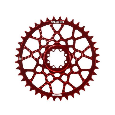 Wheels MFG SRAM 8-Bolt 42t Red 6.5mm