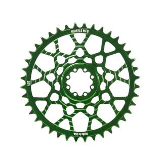 Wheels MFG SRAM 8-Bolt 44t Green 6.5mm