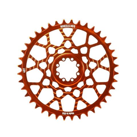 Wheels MFG SRAM 8-Bolt 44t Orange 6.5mm