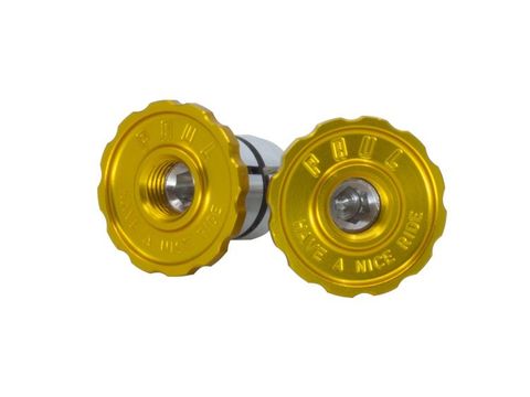 Paul BEP Bar End Plug Gold
