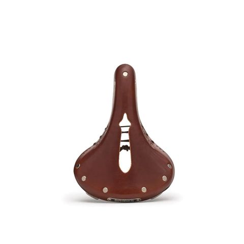 Brooks B17 CARVED SHORT Antique Brown