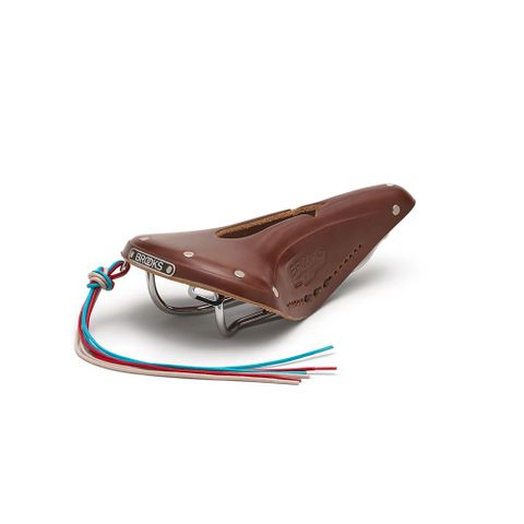 Brooks B17 CARVED Antique Brown