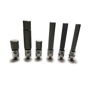 Pedros Large Sizes Hex Bit Set x 6