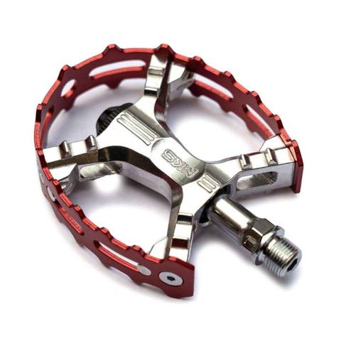 MKS Bear Trap XC-III Pedals Red 1/2