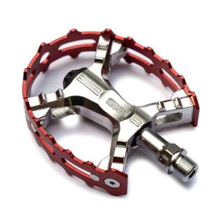MKS Bear Trap XC-III Pedals Red 1/2