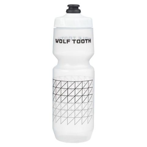Wolf Tooth Matrix Water Bottle 26ozClear