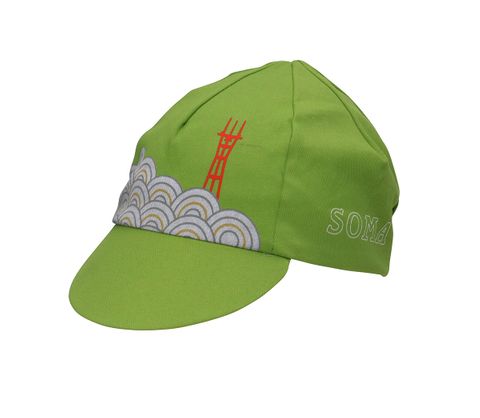 Soma Sutro Cycling Cap Fog Green