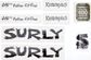 SURLY DECAL SET