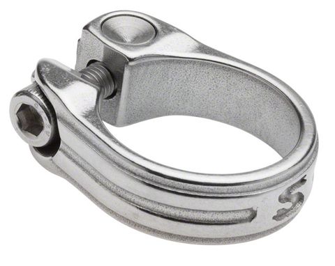 Surly S/S Seatpost Clamp 33.1mm Silver