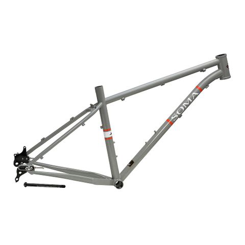 Belt drive clearance frameset