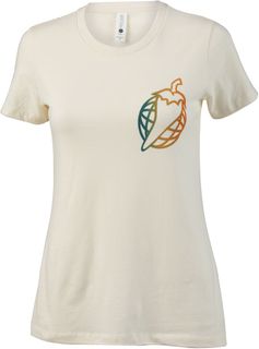 Salsa Pepper Globe T-Shirt Tan SM Womens
