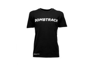 Bombtrack Logo Tshirt Black LG