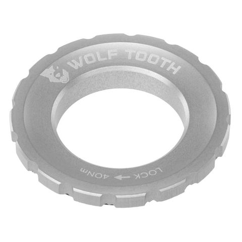 Wolf Tooth C/L Rotor Lockring Silver