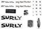 SURLY DECAL SET