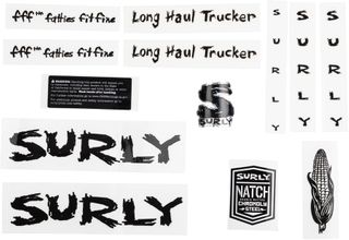 Surly Long Haul Trucker Decal Set Black