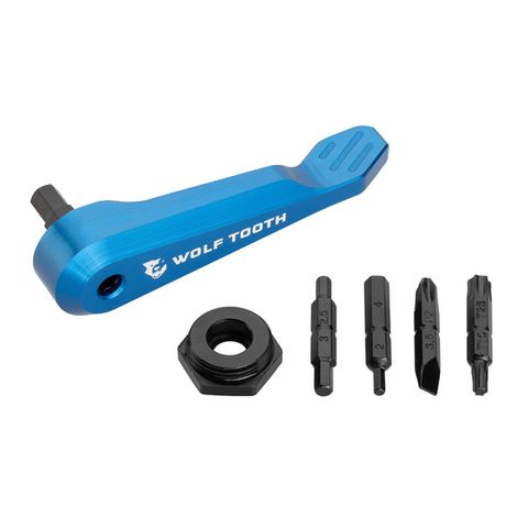 Wolf Tooth Axle Handle Multi-Tool Blue