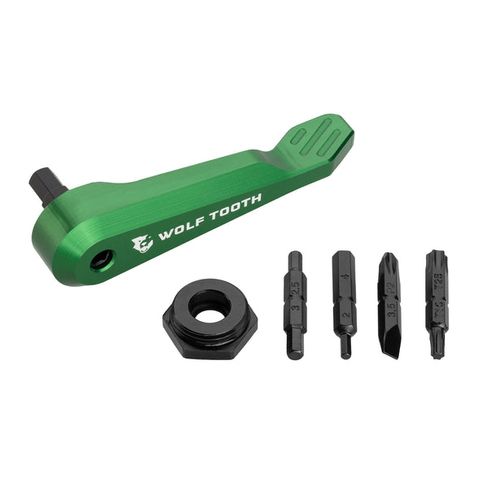Wolf Tooth Axle Handle Multi-Tool Green