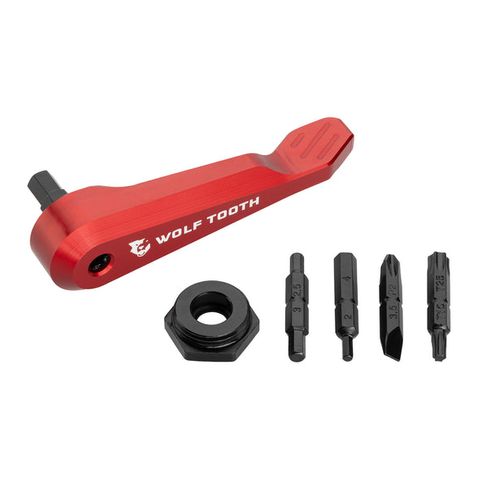 Wolf Tooth Axle Handle Multi-Tool Red