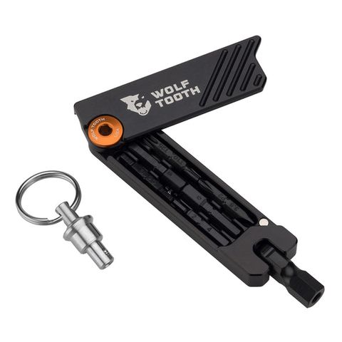 WolfTooth 6Bit Hex Multi Keychain Orange