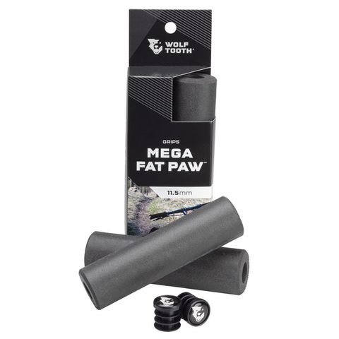 Wolf Tooth MEGA Fat Paw Grips Black