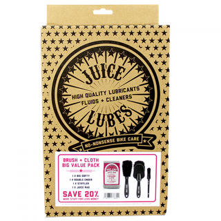 Juice Lubes 3 Brush & Cloth Pack