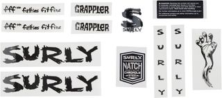 Surly Grappler Decal Set Black