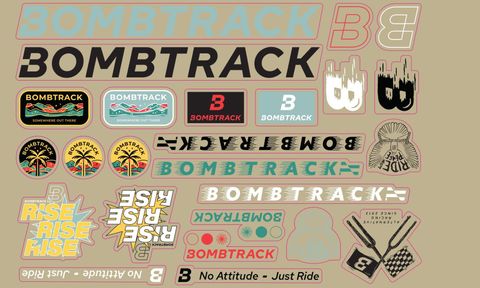 Bombtrack Sticker set