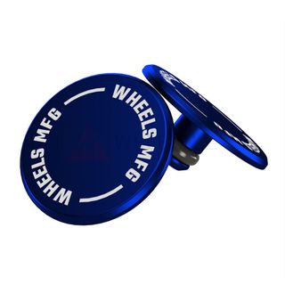 Wheels MFG Thru Axle Cap Set Blue