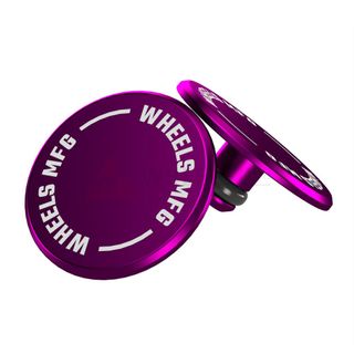 Wheels MFG Thru Axle Cap Set Purple