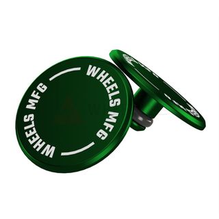 Wheels MFG Thru Axle Cap Set Green