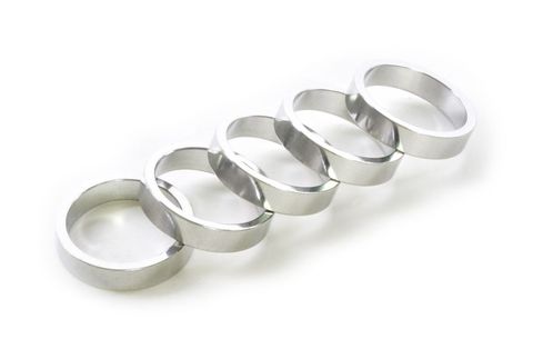 Wheels MFG 1-1/8 7.5mm Silver 5 piece