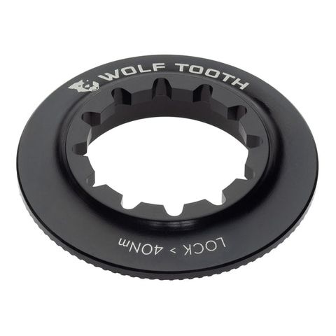 Wolf Tooth C/L RotorLockring INT Black