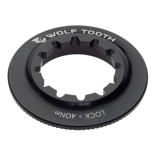 Wolf Tooth C/L RotorLockring INT Black