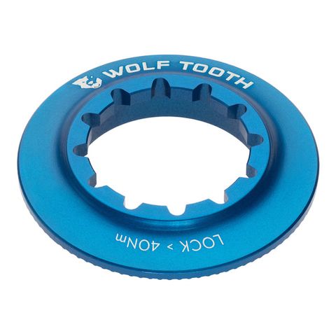 Wolf Tooth C/L RotorLockring INT Blue