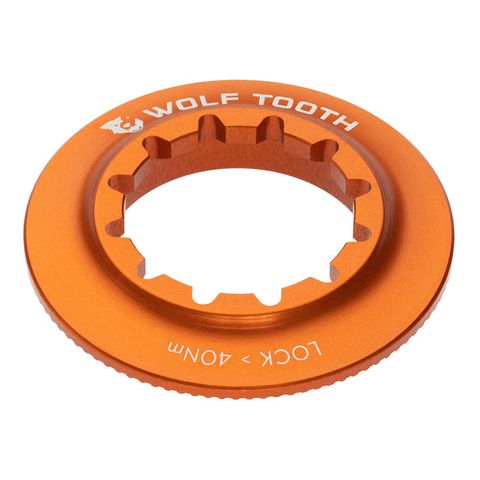 Wolf Tooth C/L RotorLockring INT Orange