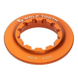 Wolf Tooth C/L RotorLockring INT Orange