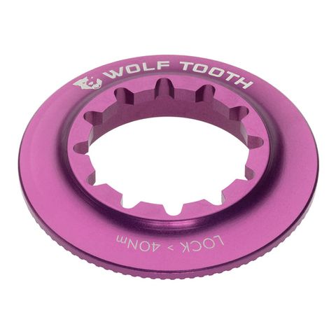 Wolf Tooth C/L RotorLockring INT Purple