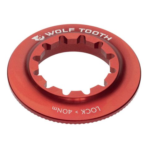 Wolf Tooth C/L RotorLockring INT Red
