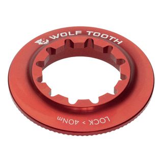 Wolf Tooth C/L RotorLockring INT Red