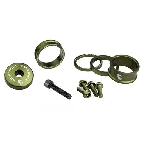 Wolf Tooth Anodized Bling Kit Olive