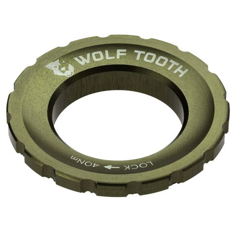 Wolf Tooth C/L Rotor Lockring Olive