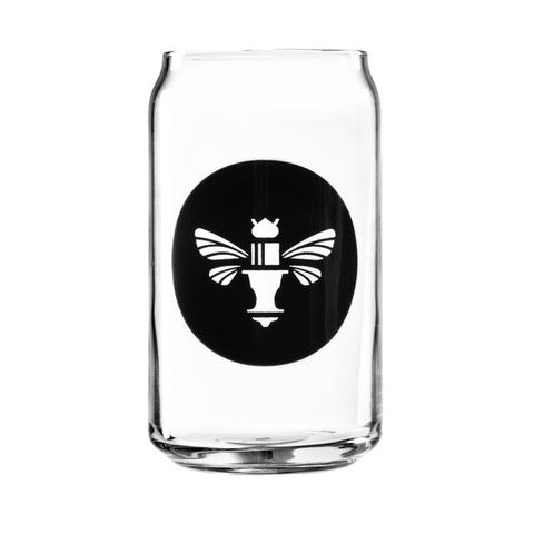 Chris King Bee Pint Glass 16oz