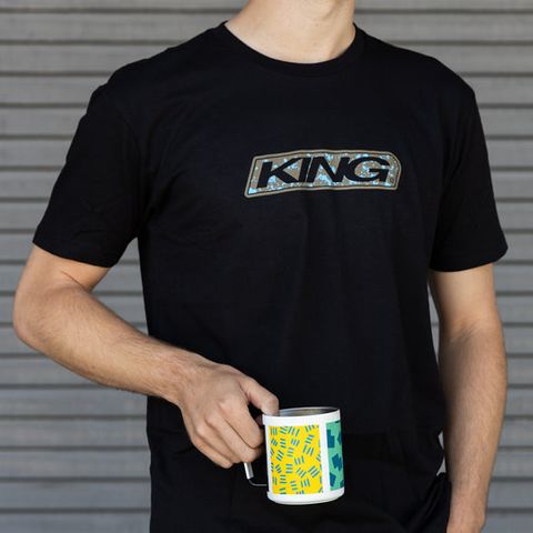 CHRIS KING SPLASH SHIRT BLACK