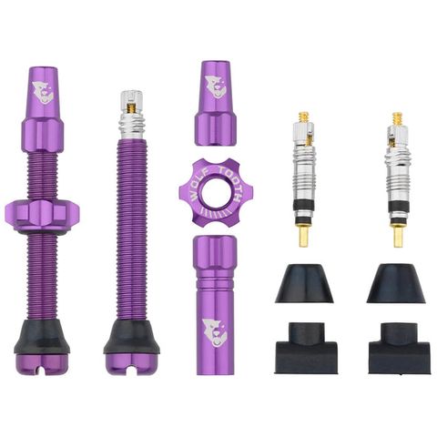 Wolf Tooth Tubeless Valves 44mm Purple