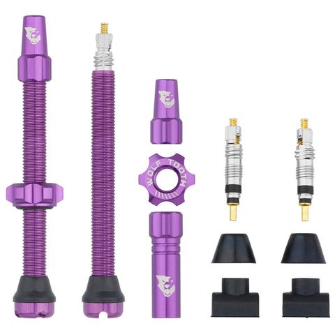 Wolf Tooth Tubeless Valves 60mm Purple